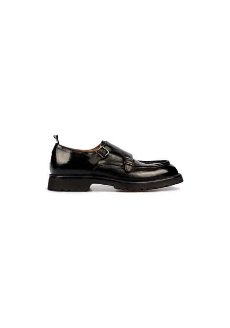 Black double-buckle loafers Green George - men